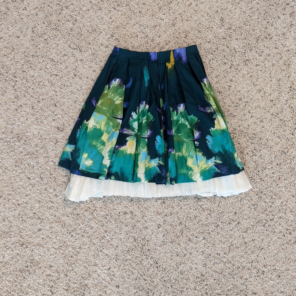 boho vintage milkmaid skirt size 2